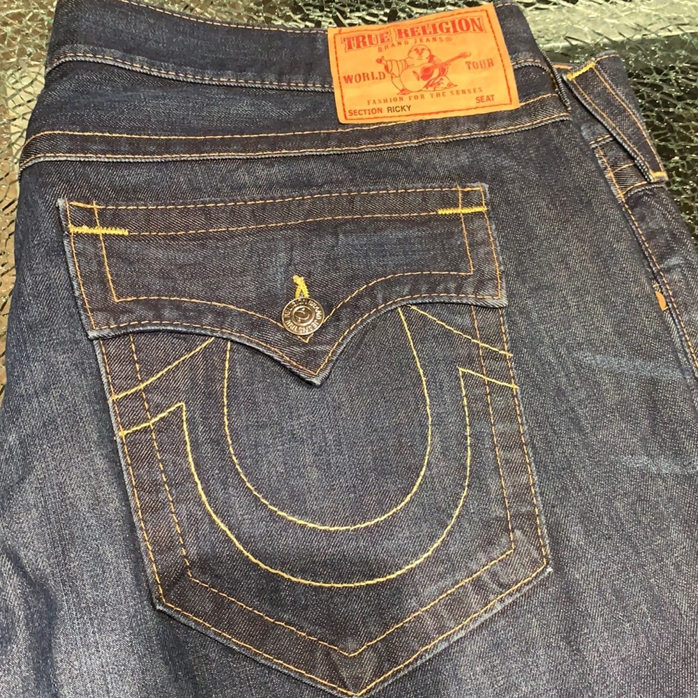 True Religion “Ricky” Flap Jeans
